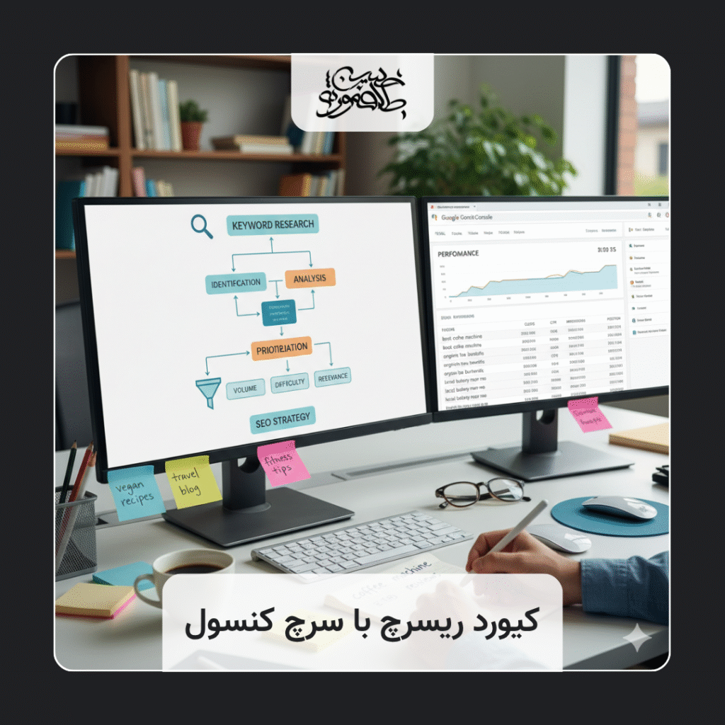 کیورد ریسرچ با سرچ کنسول + ویدیو آموزشی