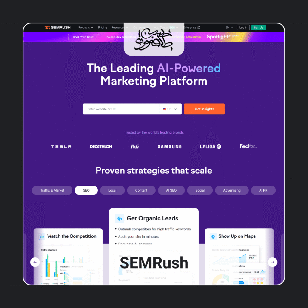 معرفی ابزار SEMRush تولز در تهیه گزارش